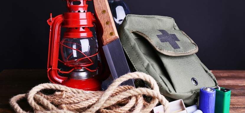 Include a first aid kit in your survival gear.