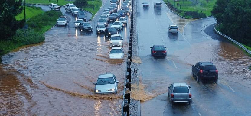 Flood waters are deceiving. Turn around, don't drown.