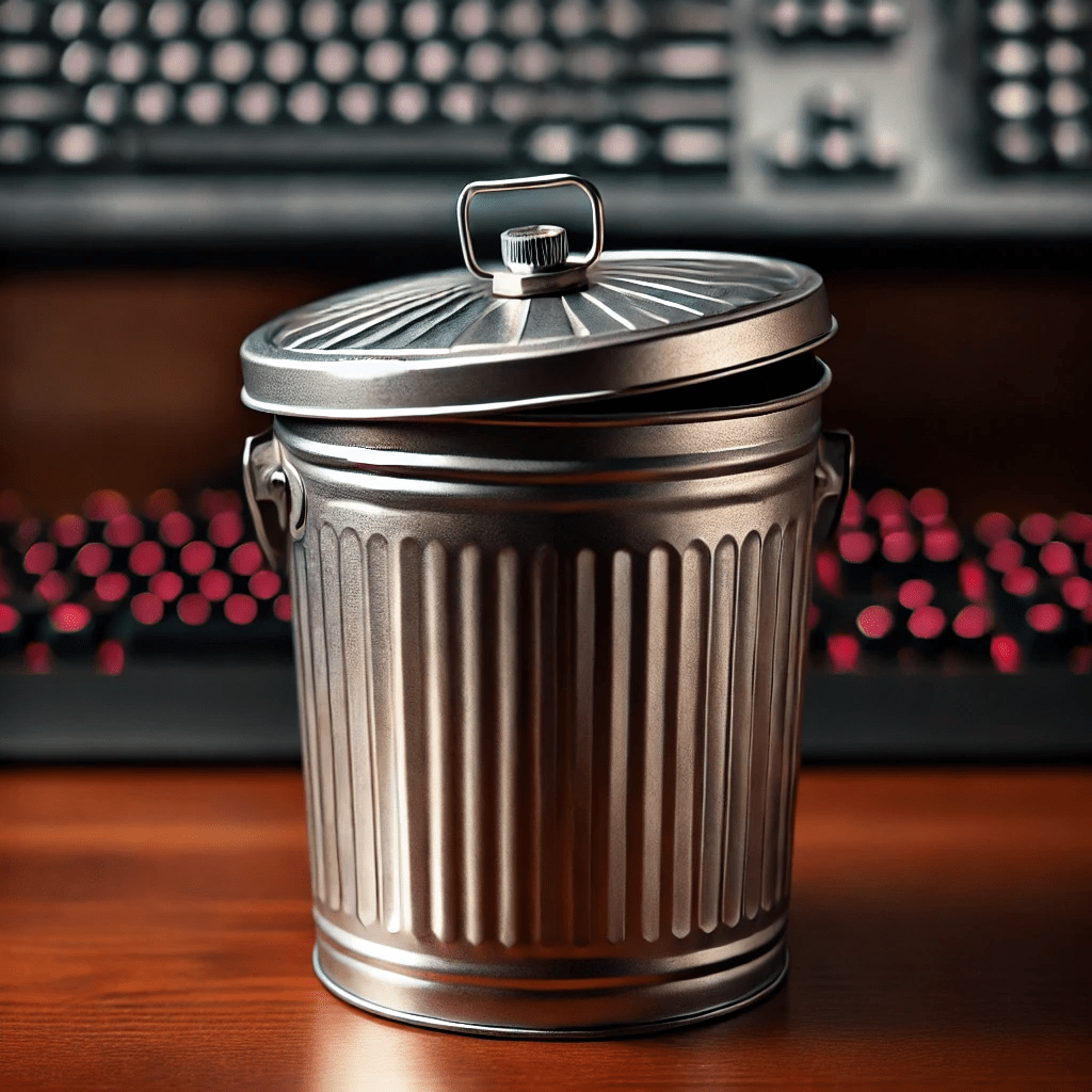 A round trashcan is a cheap alternative for a large Faraday Cage.